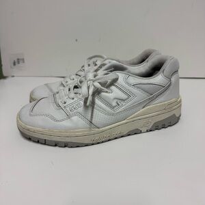 New balance 550 white sz 8